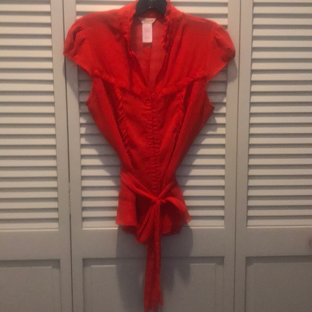 Red Sexy Blouse